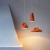 Chives - Pleated Box Pendant Hanging Lamp Set