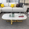 Mizpah - Stylish Oval Shaped Coffee Table