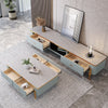 Noceur - Rectangle Short TV Stand with Storage