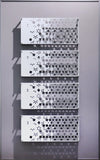Stylish Frameless Relief Artistic Pattern 3D Printed Wall Art