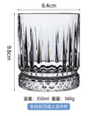 Glass designer cup