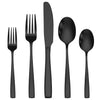 black cutlery