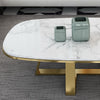 Mizpah - Stylish Oval Shaped Coffee Table