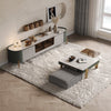 Ziba - Stylish Square Nesting Coffee Table With Storage