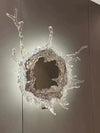 Crocus - Artistic Ice Mirror Wall Lamp