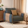 Metilda - Classy Black and Brown Leather Sofa Set