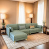 Bianca - Stunning L Shaped Corner Leather Sofa