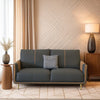 Metilda - Classy Black and Brown Leather Sofa Set