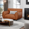Edith - Cozy Leather Sofa Couch