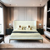 Okinawa - King & Queen Size Wood & Fabric Bed