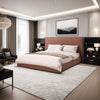 Tokushima - King & Queen Size Wood & Genuine Leather Bed