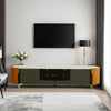 Orenda - Rectangle Round Edged TV Stand with Storage