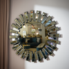 Crown - Beveled Round Wall Mirror
