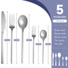 shinning silver cutlery