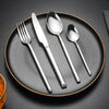 sliver polished cutlery