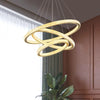 Angelonia - Multiple Rings Galaxy Chandelier