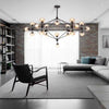 Tithonia - Wide Modern Chandelier