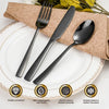 black cutlery