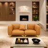 Behmonte - Contemporary 1+2+3 Seater Tech Leather Lined Sofa Set 2 Seater