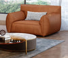 Edith - Cozy Leather Sofa Couch