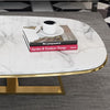 Mizpah - Stylish Oval Shaped Coffee Table