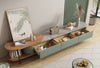 Elayne - Rectangle Round Edged TV Stand with Storage