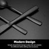 Black full cutlery set