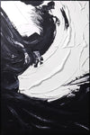 Towering Tidal Wave Relief Canvas