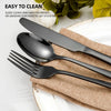 black cutlery