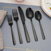 black cutlery