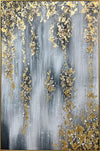 Golden Leaves Whispering Wind Painting