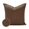 Chocolate Brown Square Sofa Pillow