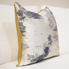 Dolphin Blue Patterned Pillow