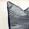 Simple Blue Cushion Coover