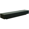 Antheia - Elegant Rectangle Black Color Tv Cabinet With Storage