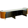 Orenda - Rectangle Round Edged TV Stand with Storage