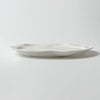 white flat plate ceramic