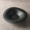 Black soup creative plate