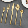 Gold cutlery