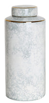 White Ceramic Bubble Grain Decorative Bottle