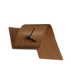 Stylish Wood Grain Table Clock