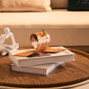 Wood Grain Table Clock