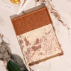 Double Colored Leather Serving Tray