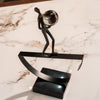 Lifting Man Resin Artwork
