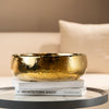 Golden Dot Engraved Fruit Bowl