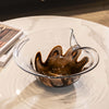 Tilted Brown Seaweed Infused Fruit Bowl