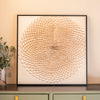 Circular Nail Wall Canvas