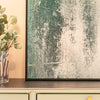 Green Textured Modern Wall Art