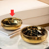 Gold Dotted Bowl Small