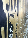 3D Golden Pathway Wall Decor